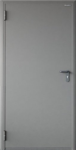  - DoorHan DPG-1 Ei-60 противопожарная RAL7035 1080*2050мм фото 3