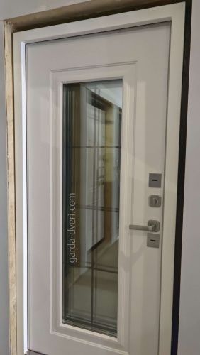 Люксор Termo 4 Букле графит - Эмалит белый, с терморазрывом фото 6