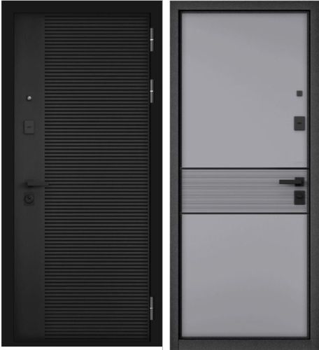 Мастино (Бульдорс) CITY PRIME 160/183 Черный матовый/Черный муар-Гриджио