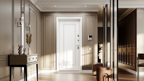 Входная дверь с термокомпозитом Snegir Arctic Колоре неро - Оскуро SA-L1 фото 4