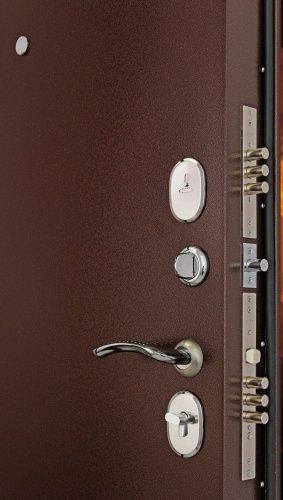 Дверь в частный дом Иртыш 90 металл/металл фото 2 Дверь в частный дом Иртыш 90 металл/металл фото 2
