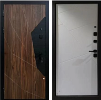 9 см мдф/мдф Геометрия Эмалит белый